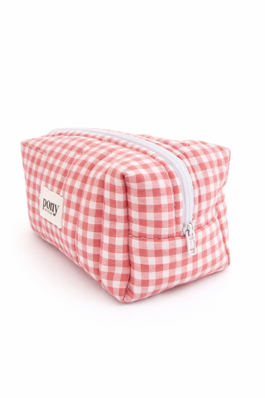 Quilted Makeup Pouch - Small