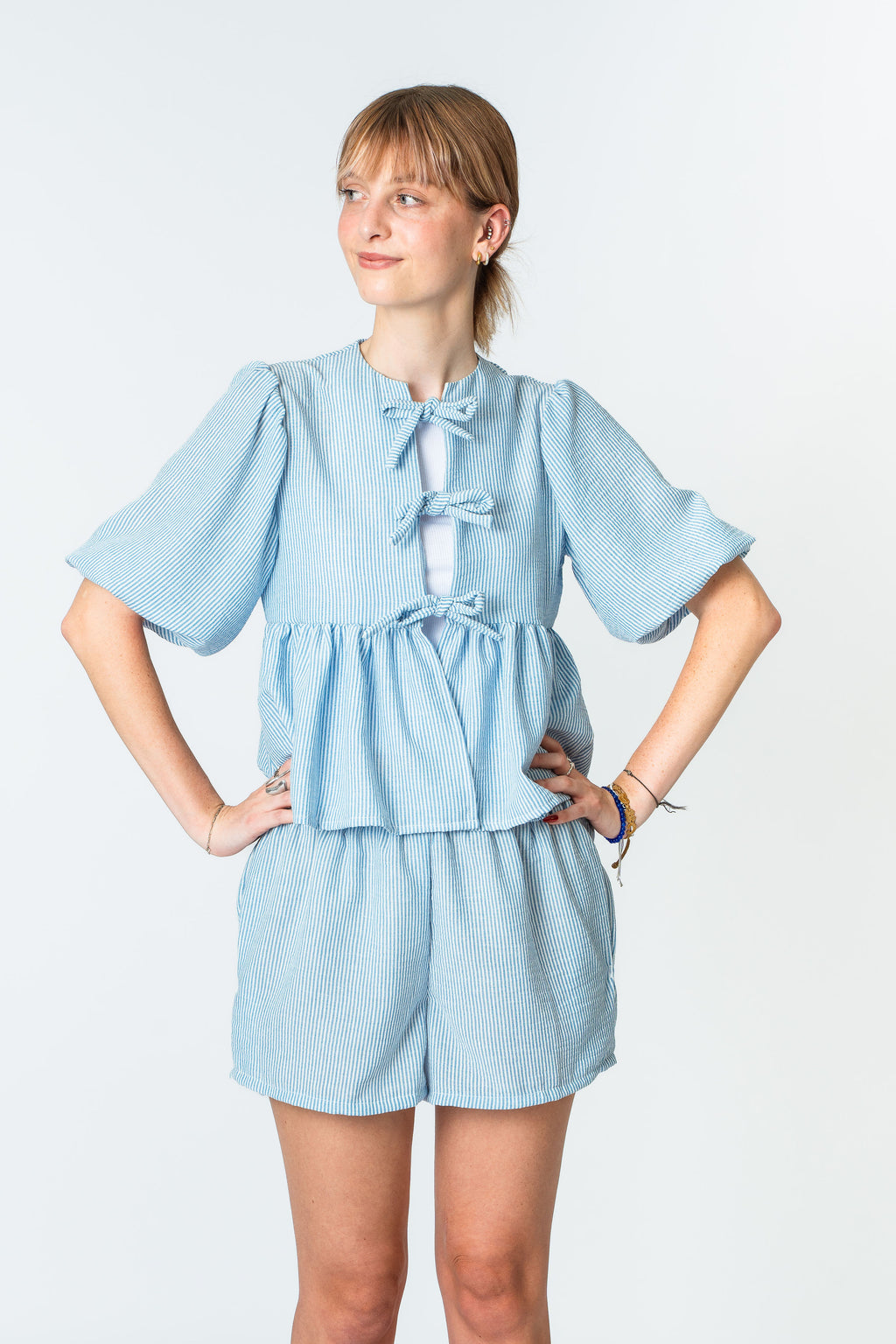 The Peggy Puff Blouse