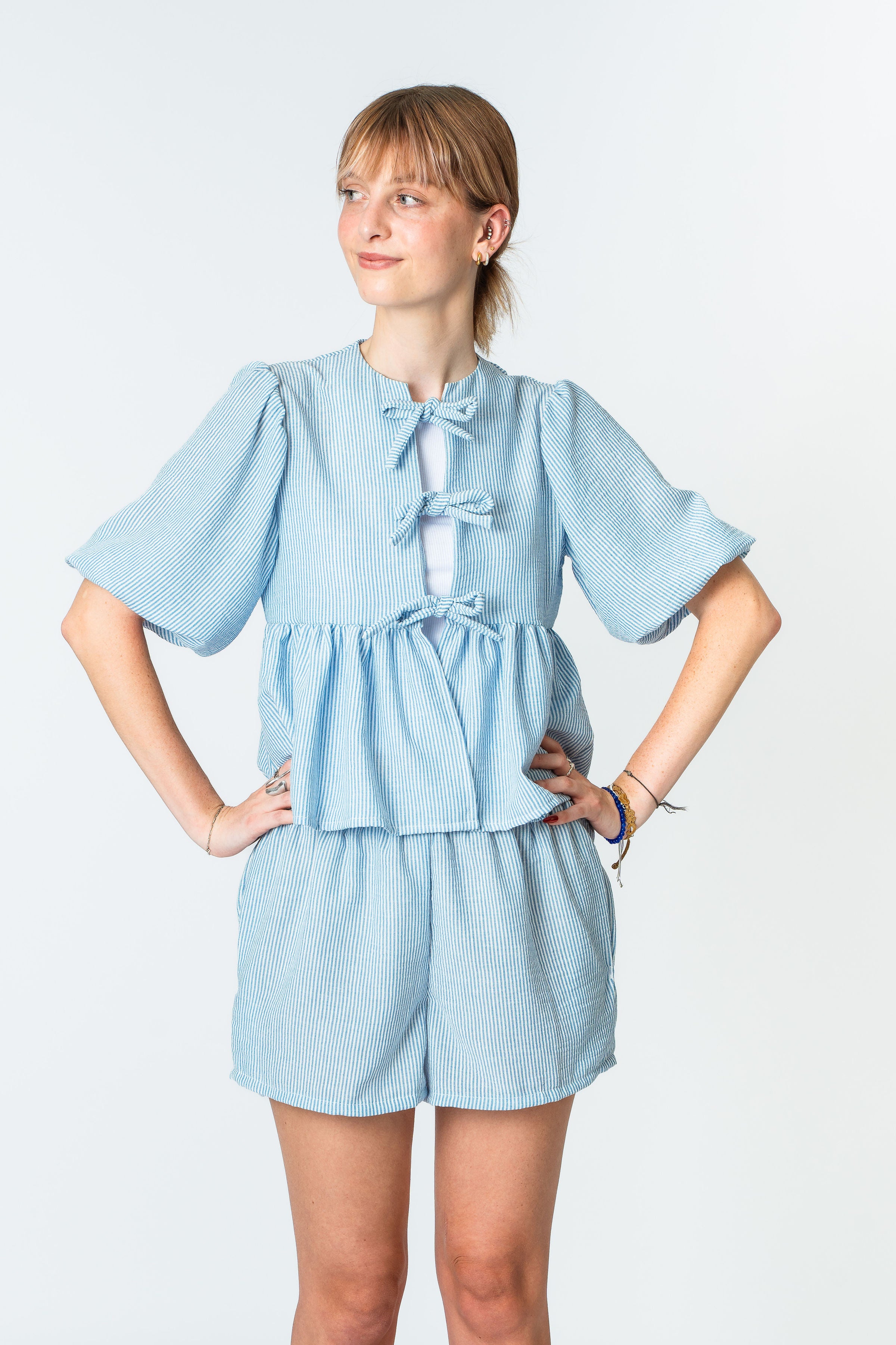 The Peggy Puff Blouse